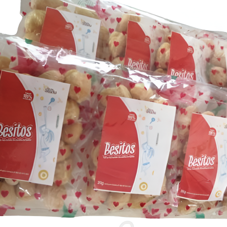 Lonchera de Pan de yuca tostado con Semillas de Quinoa x 6 unidades de 20 gramos cada una